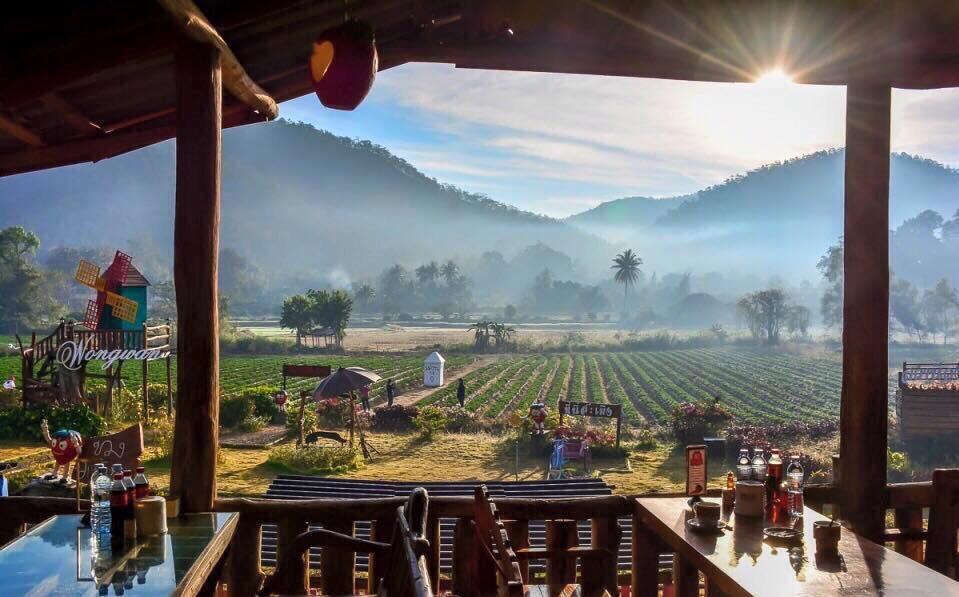 Вилла Wongwan Farm Samoeng Экстерьер фото